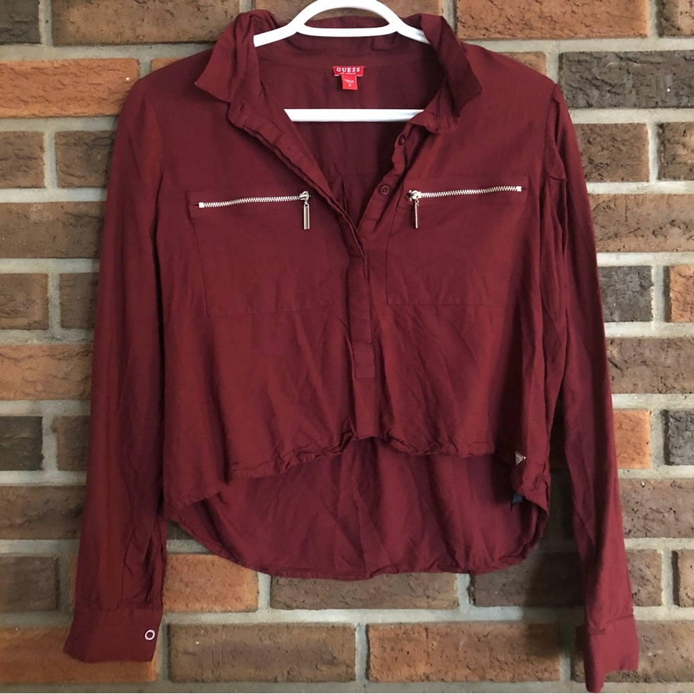 Guess Crop Blouse